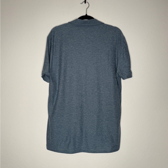 Vuori Men's Polo Shirt Blue Size M - Picture 4 of 6